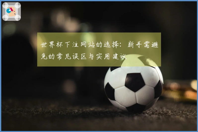 世界杯下注网站的选择：新手需避免的常见误区与实用建议