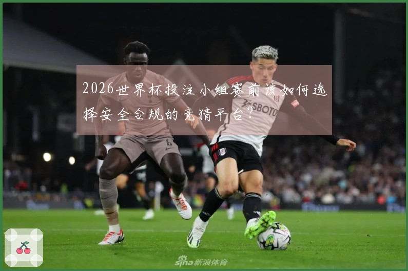2026世界杯投注小组赛前该如何选择安全合规的竞猜平台？